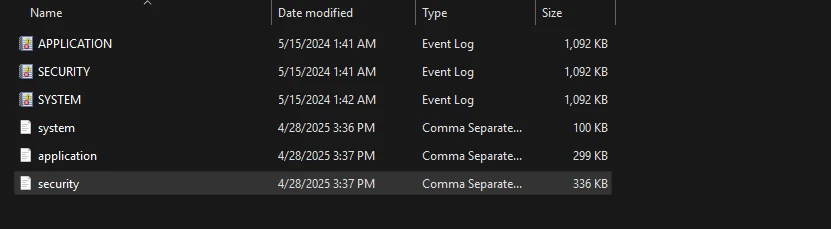 Task 1 Log Parsing