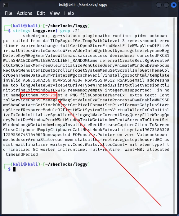 Task 6 Strings Output